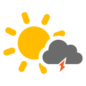 mÃ¶gliche Gewitter