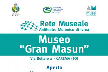 ORARI APERTURA AL PUBBLICO SALA MUSEALE &quot;GRAN MASUN&quot;