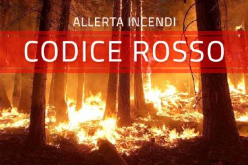 Dichiarazione massima pericolosità incendi boschivi su tutto il territorio regionale del Piemonte a partire dal giorno 08 luglio 2026